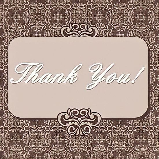 Thank You Gift Card - Just Wines UK 