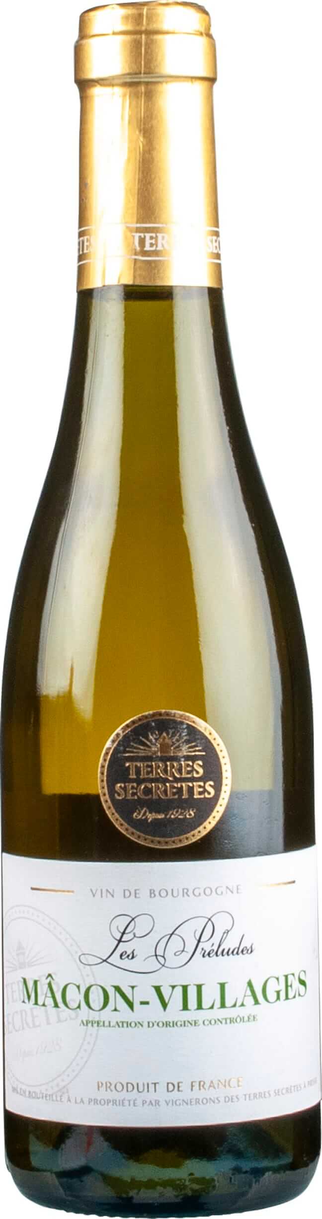 Vignerons des Terres Secretes Macon-Villages Les Preludes, 375cl bottle 2023 37.5cl